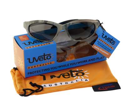 Picture of VisionSafe -U271BKSDAF - Smoke Anti-Fog Anti-Scratch Safety Sun glasses